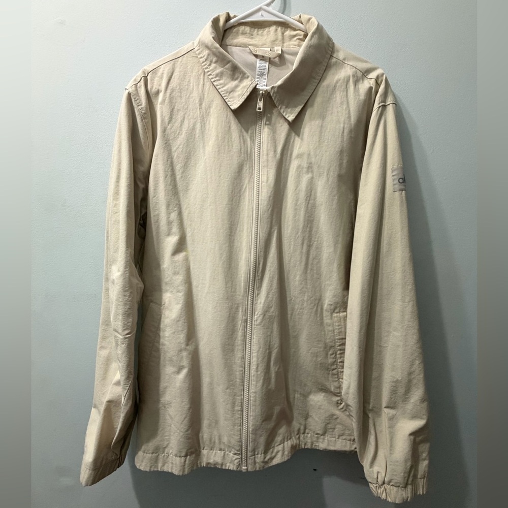 Alo Torrent Overshirt Jacket -Bone